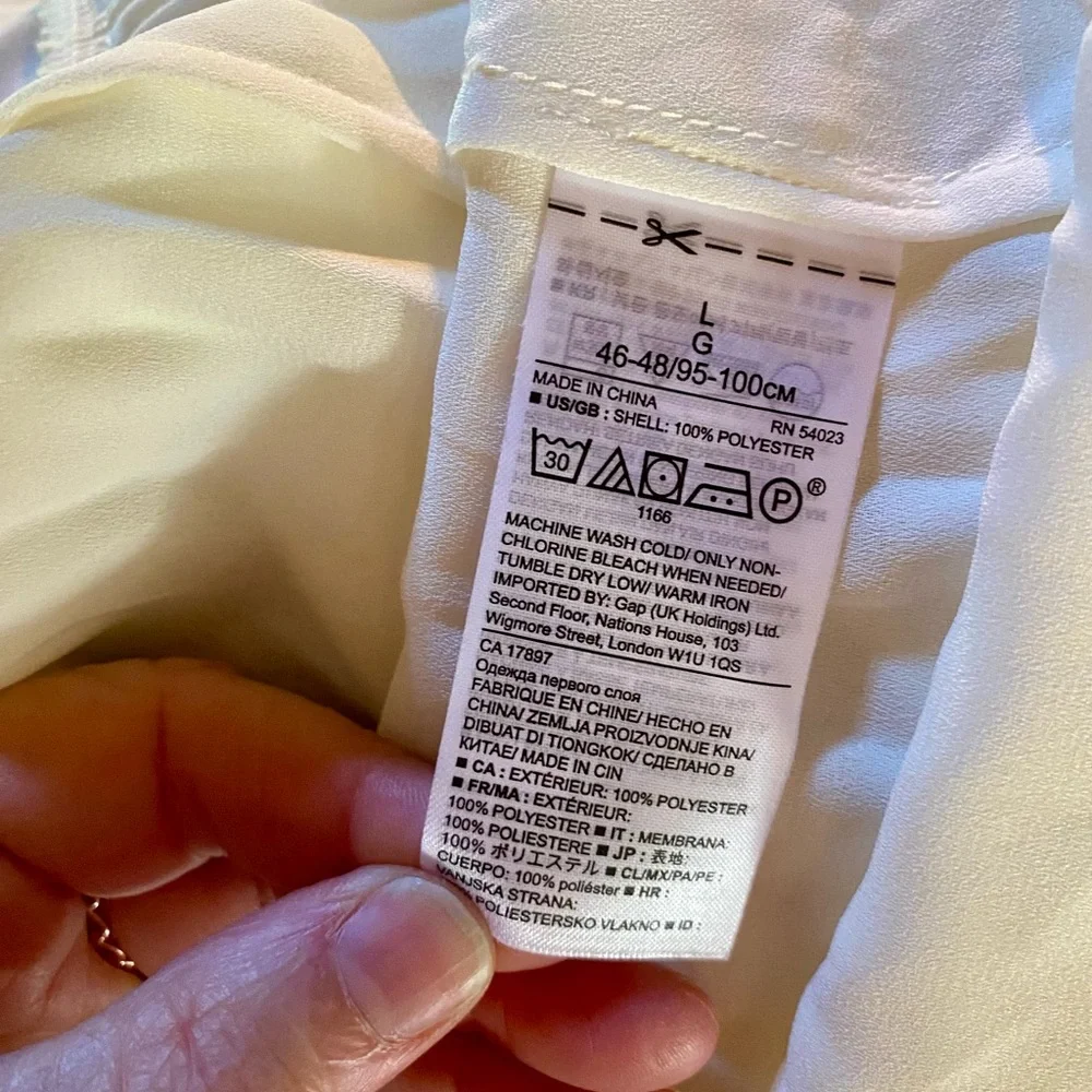 🔥Banana Republic x Olivia Palermo Poet Blouse🔥 NWT - Picture 10 of 13